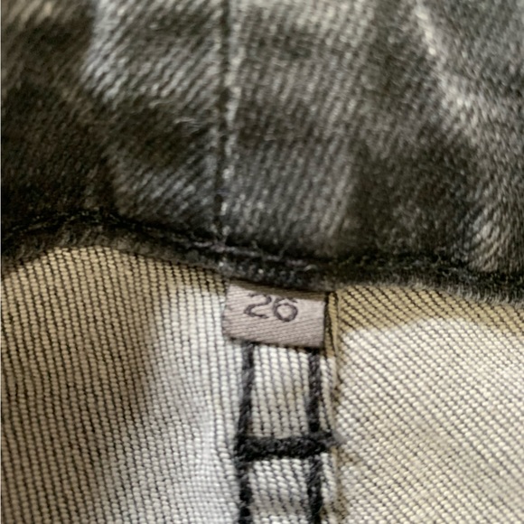 Carmar Los Angeles High Rise Charcoal Skinny Stretch Jeans Size 26 - Picture 10 of 13